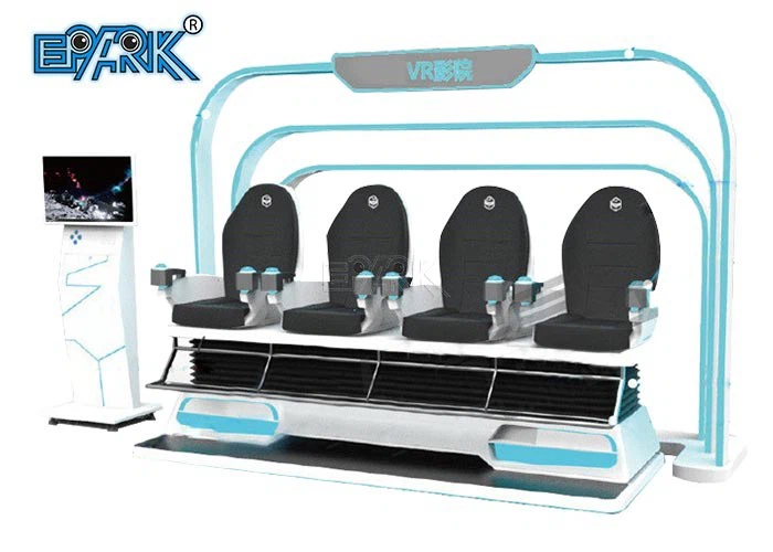 4 Players 9D VR Cinema Game Macine