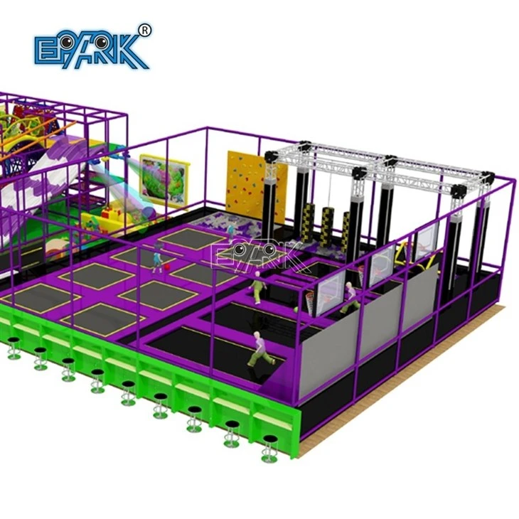 trampoline park playground